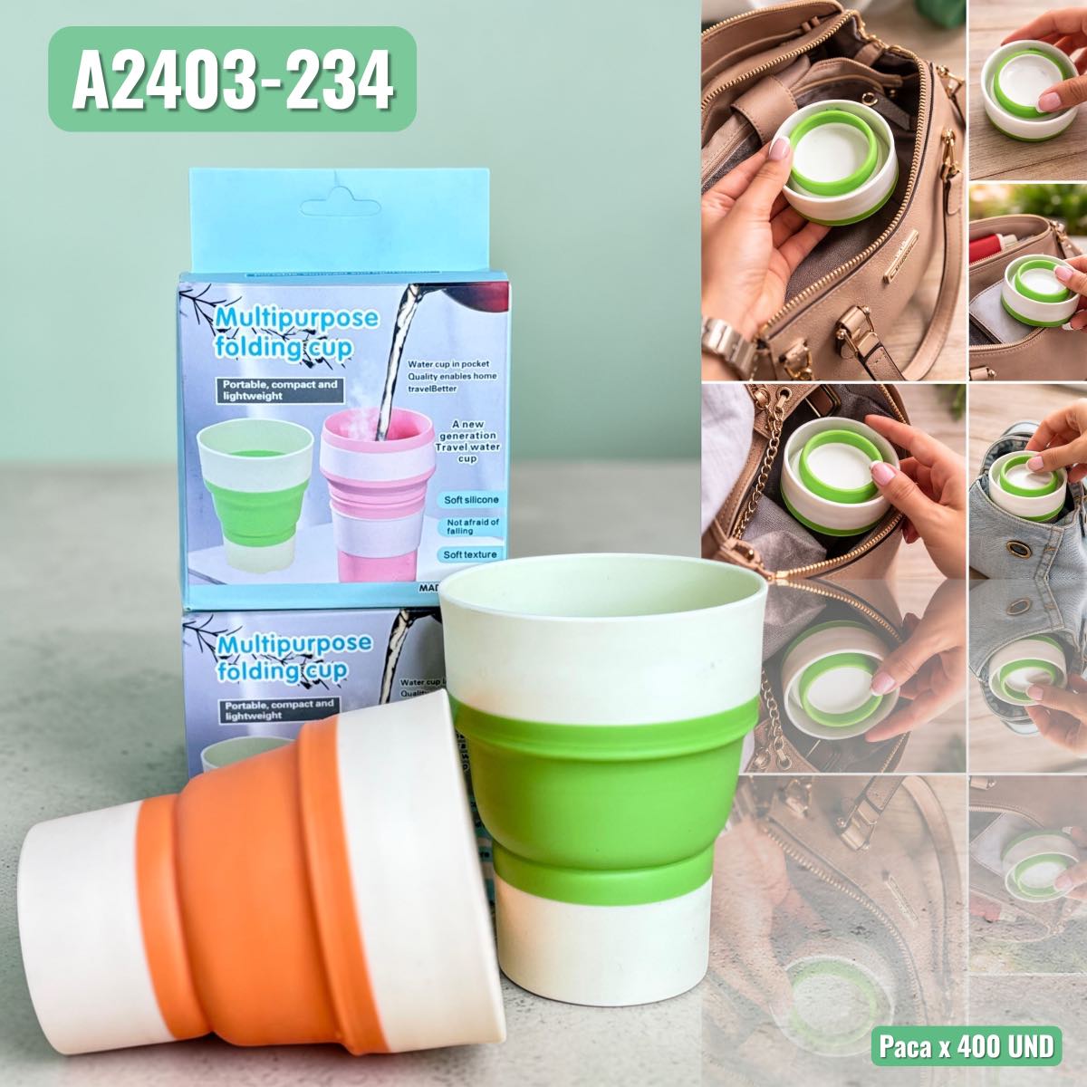 VASO PLEGABLE A2403-234